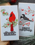 Honey Bee Stamps - Honey Cuts - Lovely Layers: Winter Birds-ScrapbookPal