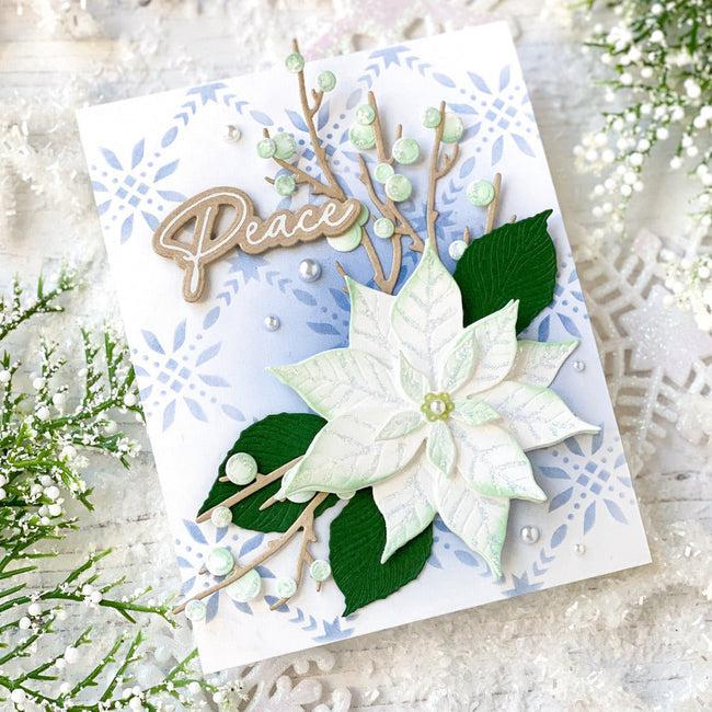 Honey Bee Stamps - Honey Cuts - Lovely Layers: Winter Greenery-ScrapbookPal