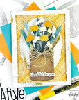 Honey Bee Stamps - Honey Cuts - Lovely Layers: Wood Vase-ScrapbookPal