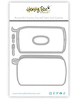Honey Bee Stamps - Honey Cuts - Lovely Layers: Zipper Bag-ScrapbookPal