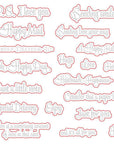 Honey Bee Stamps - Honey Cuts - Mailbox Memos-ScrapbookPal