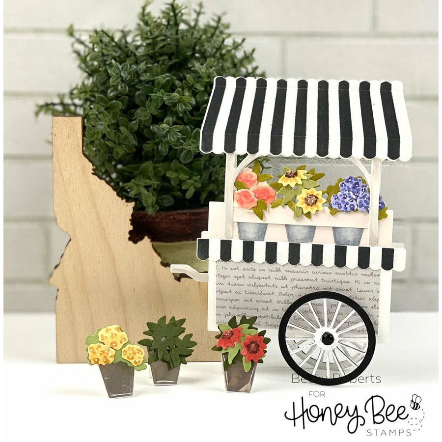 Honey Bee Stamps - Honey Cuts - Market Cart Builder-ScrapbookPal