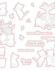 Honey Bee Stamps - Honey Cuts - Meow & Furever-ScrapbookPal