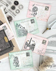 Honey Bee Stamps - Honey Cuts - Mini Postcard-ScrapbookPal