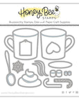 Honey Bee Stamps - Honey Cuts - Mugs & Kisses-ScrapbookPal