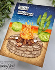 Honey Bee Stamps - Honey Cuts - Lovely Layers: Firepit-ScrapbookPal