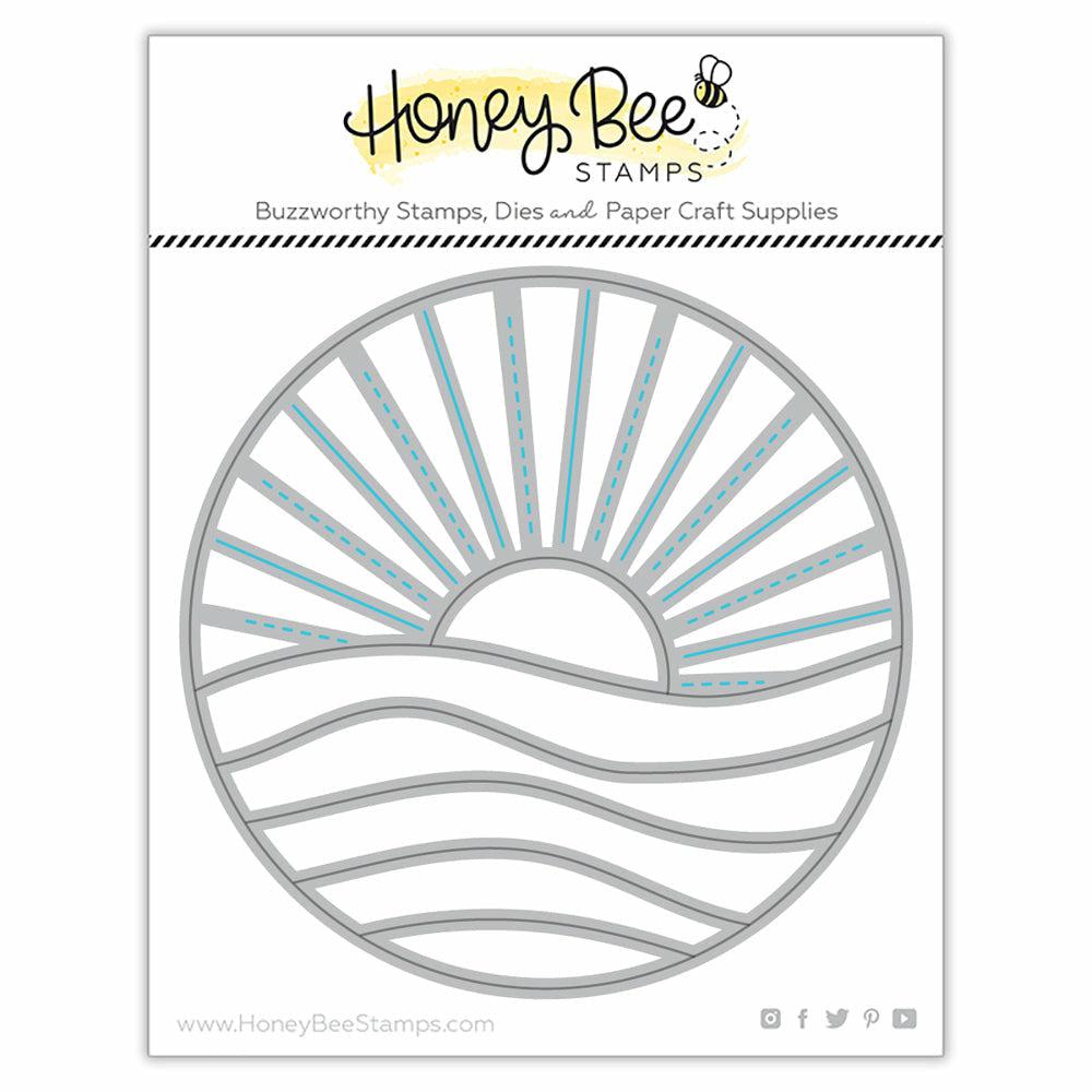 Honey Bee Stamps - Honey Cuts - Ocean Circlescape-ScrapbookPal