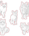 Honey Bee Stamps - Honey Cuts - Paws & Purrs-ScrapbookPal