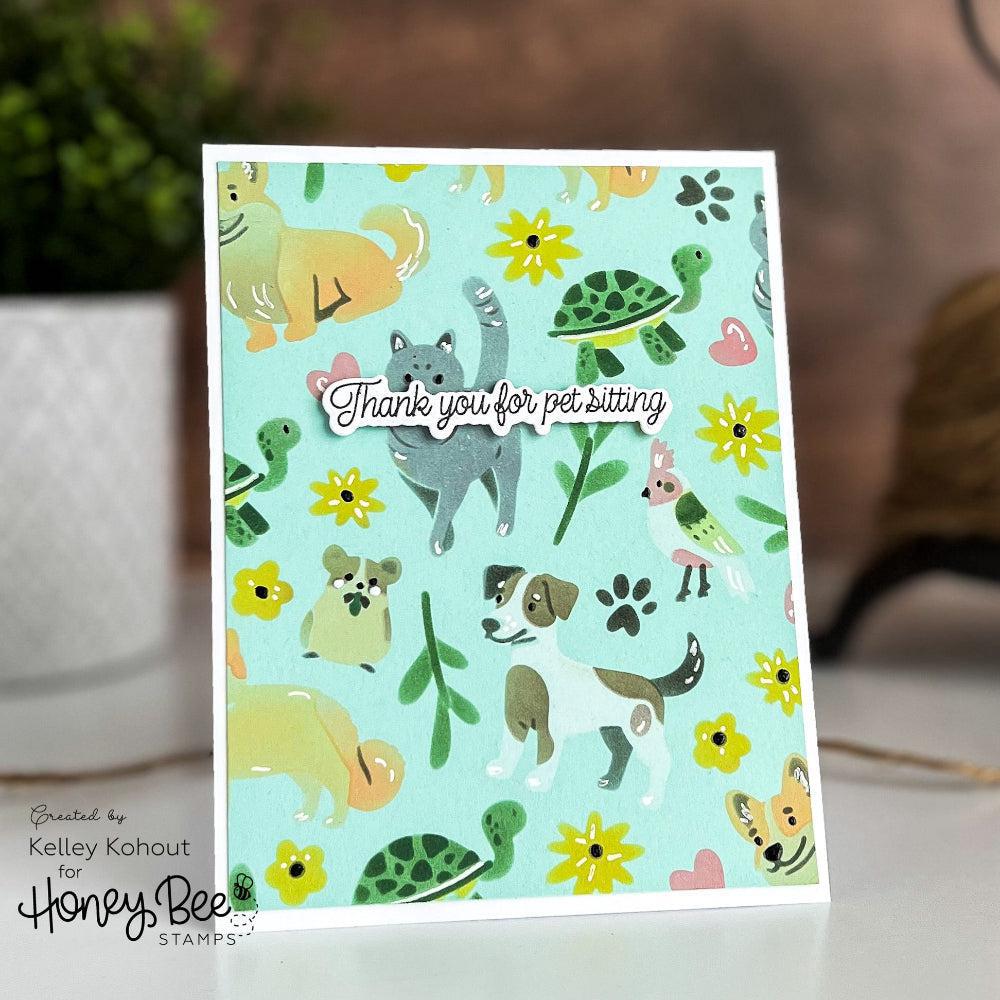 Honey Bee Stamps - Honey Cuts - Pet-tastic-ScrapbookPal