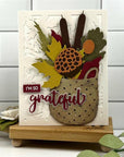Honey Bee Stamps - Honey Cuts - Rattan Basket-ScrapbookPal