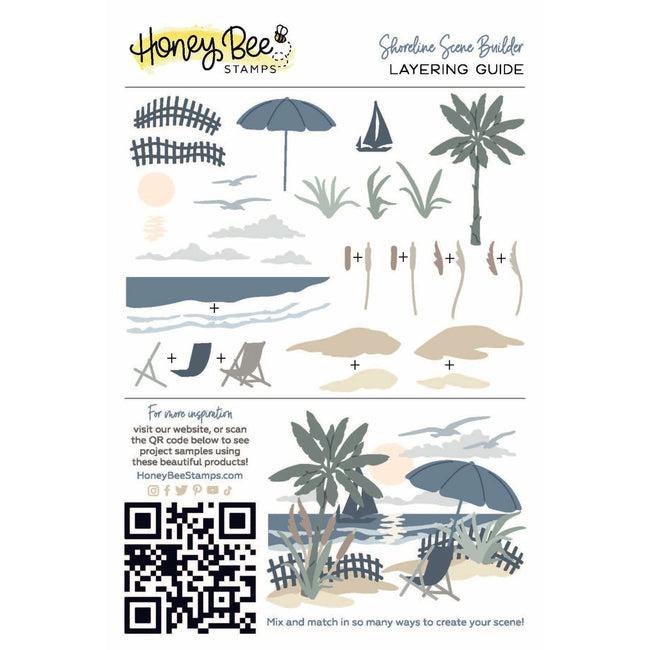Honey Bee Stamps - Honey Cuts - Shoreline Scene Builder-ScrapbookPal
