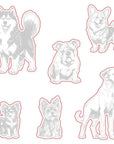 Honey Bee Stamps - Honey Cuts - Tail Waggers-ScrapbookPal