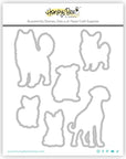 Honey Bee Stamps - Honey Cuts - Tail Waggers-ScrapbookPal