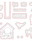 Honey Bee Stamps - Honey Cuts - Tweeties-ScrapbookPal