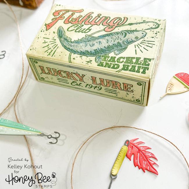 Honey Bee Stamps - Honey Cuts - Vintage Gift Card Box-ScrapbookPal