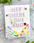 Honey Bee Stamps - Hot Foil Plates - Love Bug-ScrapbookPal