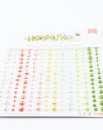 Honey Bee Stamps - Pearl Stickers - Happy Hearts Pearls-ScrapbookPal
