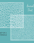 Honey Bee Stamps - Stencils - Animal Prints Background-ScrapbookPal