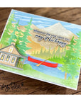 Honey Bee Stamps - Stencils - At The Lake-ScrapbookPal