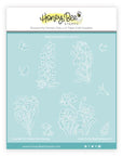 Honey Bee Stamps - Stencils - Bees & Bonnets-ScrapbookPal