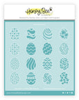 Honey Bee Stamps - Stencils - Easter Eggs-ScrapbookPal