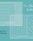 Honey Bee Stamps - Stencils - Picnic Blanket Builder-ScrapbookPal