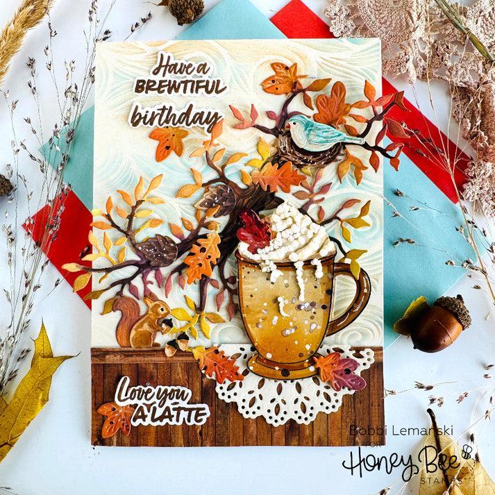 Honey Bee Stamps - Stencils - Swirl & Flourish-ScrapbookPal