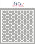 Pretty Pink Posh - Stencils - Honeycomb