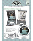 Karen Burniston - Dies - Tea And Coffee Pop-up-ScrapbookPal