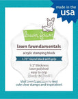 Lawn Fawn - Acrylic Block 1.75" Round Grips-ScrapbookPal