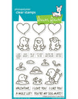 Lawn Fawn - Clear Stamps - A Mole Lot of Love-ScrapbookPal