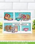Lawn Fawn - Clear Stamps - A Waffle Lot-ScrapbookPal