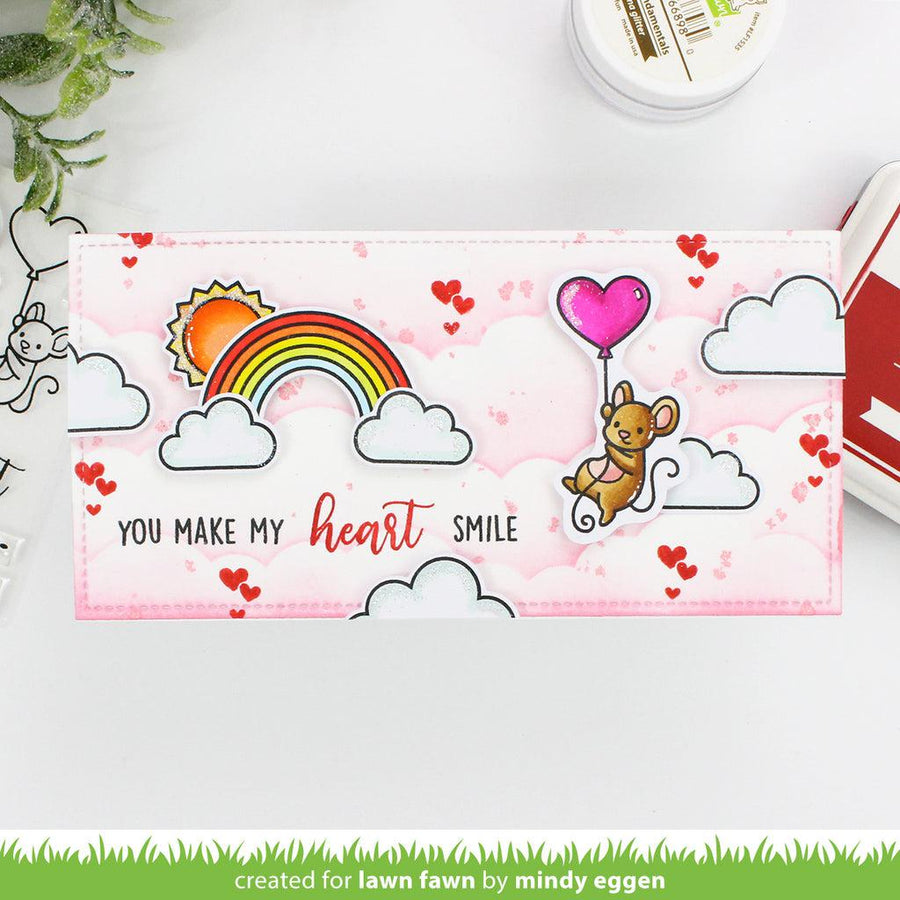 Lawn Fawn - Clear Stamps - All My Heart-ScrapbookPal