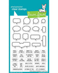 Lawn Fawn - Clear Stamps - All The Speech Bubbles-ScrapbookPal