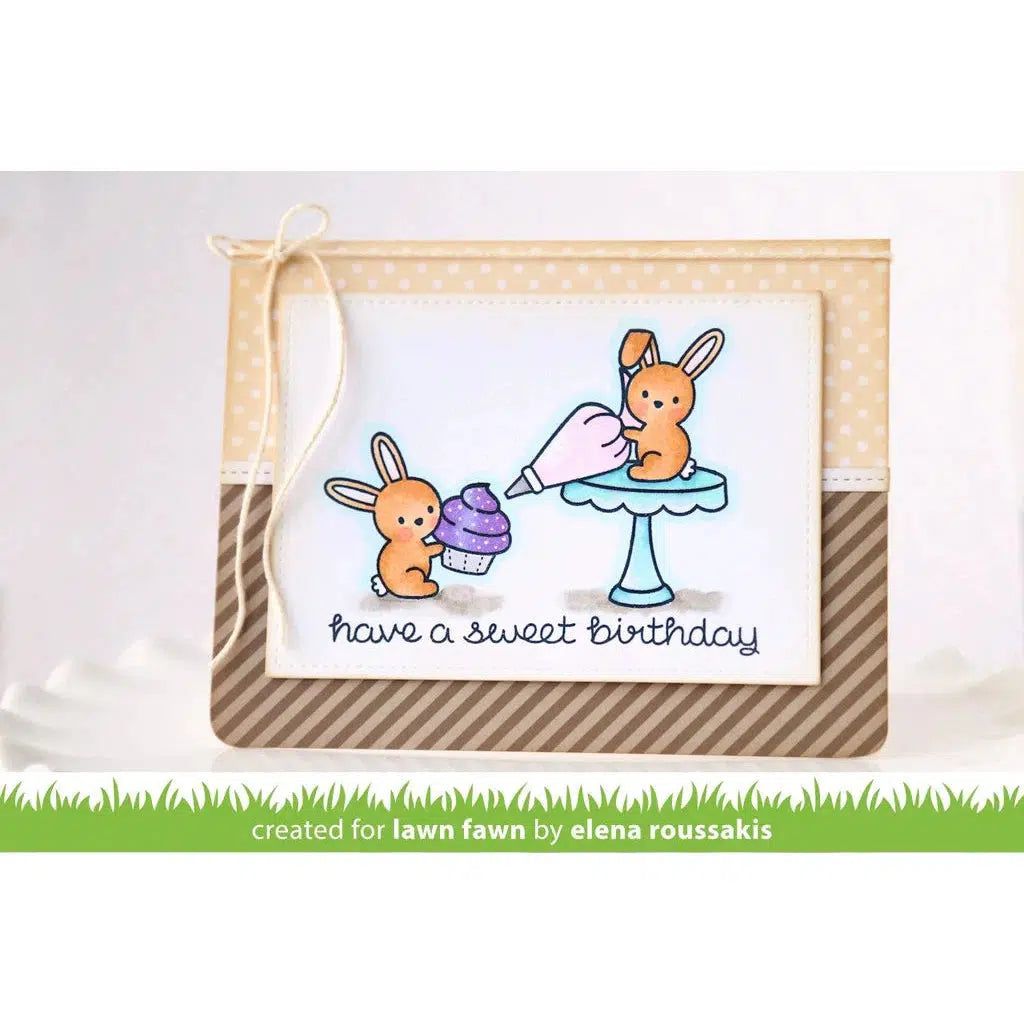 Lawn Fawn - Clear Stamps - Baked with Love-ScrapbookPal