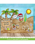 Lawn Fawn - Clear Stamps - Beachy Christmas-ScrapbookPal