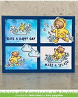 Lawn Fawn - Clear Stamps - Beary Rainy Day-ScrapbookPal