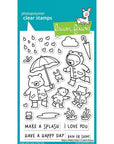 Lawn Fawn - Clear Stamps - Beary Rainy Day-ScrapbookPal