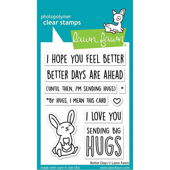Lawn Fawn - Clear Stamps - Better Days-ScrapbookPal