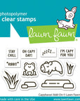 Lawn Fawn - Clear Stamps - Capybaras! Add-On-ScrapbookPal