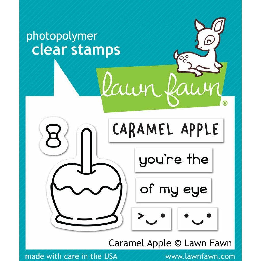 Lawn Fawn - Clear Stamps - Caramel Apple-ScrapbookPal