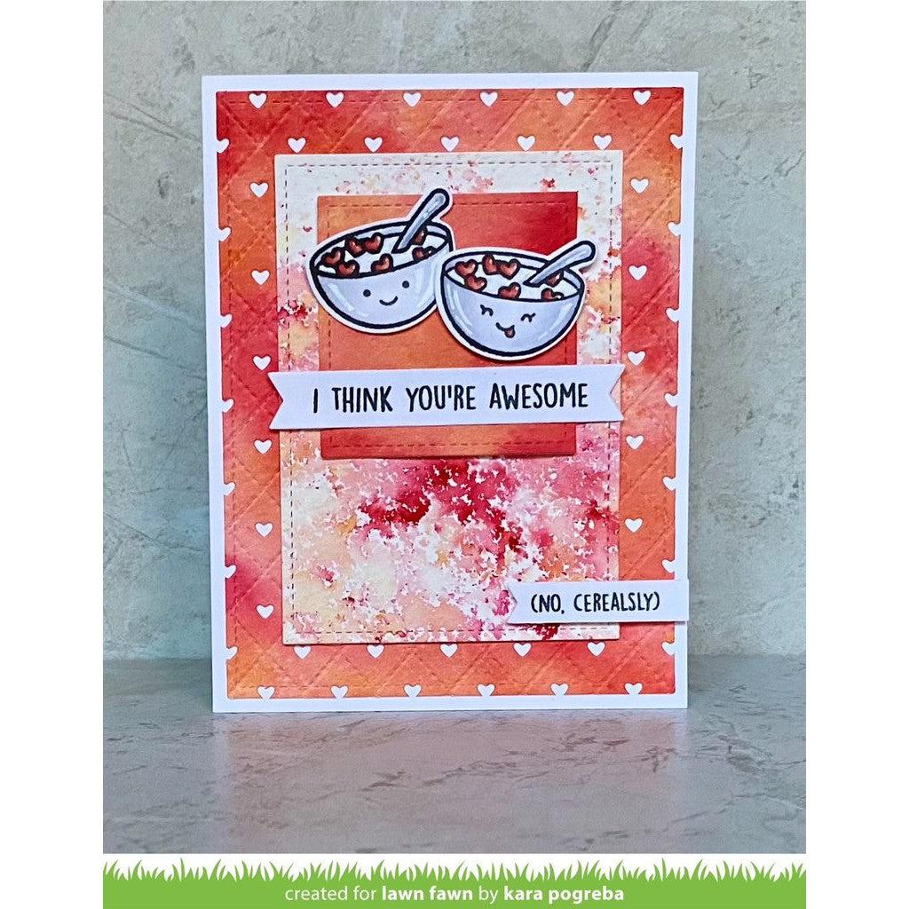 Lawn Fawn - Clear Stamps - Cerealsly Awesome-ScrapbookPal
