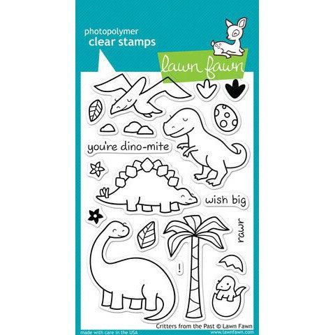 Lawn Fawn - Clear Stamps - Critters from the Past-ScrapbookPal