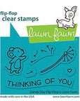 Lawn Fawn - Clear Stamps - Dandy Day Flip-Flop-ScrapbookPal