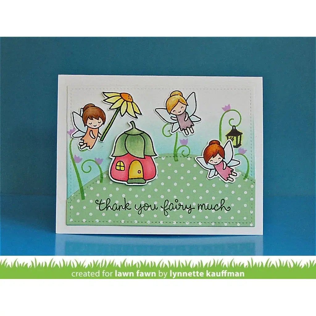 Lawn Fawn - Clear Stamps - Fairy Friends-ScrapbookPal