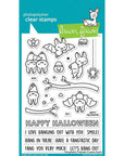 Lawn Fawn - Clear Stamps - Fangtastic Friends-ScrapbookPal