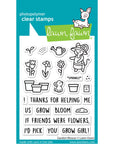 Lawn Fawn - Clear Stamps - Garden Mouse-ScrapbookPal