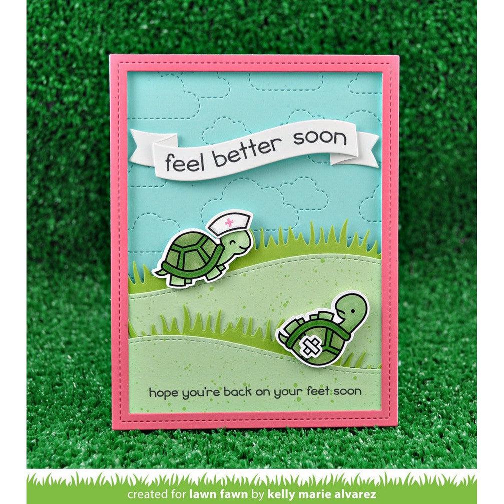 Lawn Fawn - Clear Stamps - Get Well Before 'n Afters-ScrapbookPal