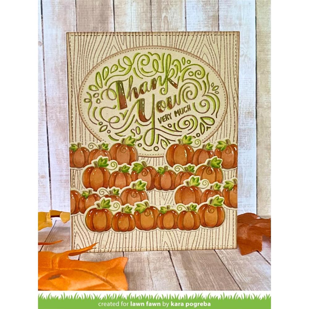 Lawn Fawn - Clear Stamps - Giant Thank You Messages-ScrapbookPal