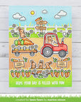 Lawn Fawn - Clear Stamps - Hay There, Hayrides! Bunny Add-On-ScrapbookPal